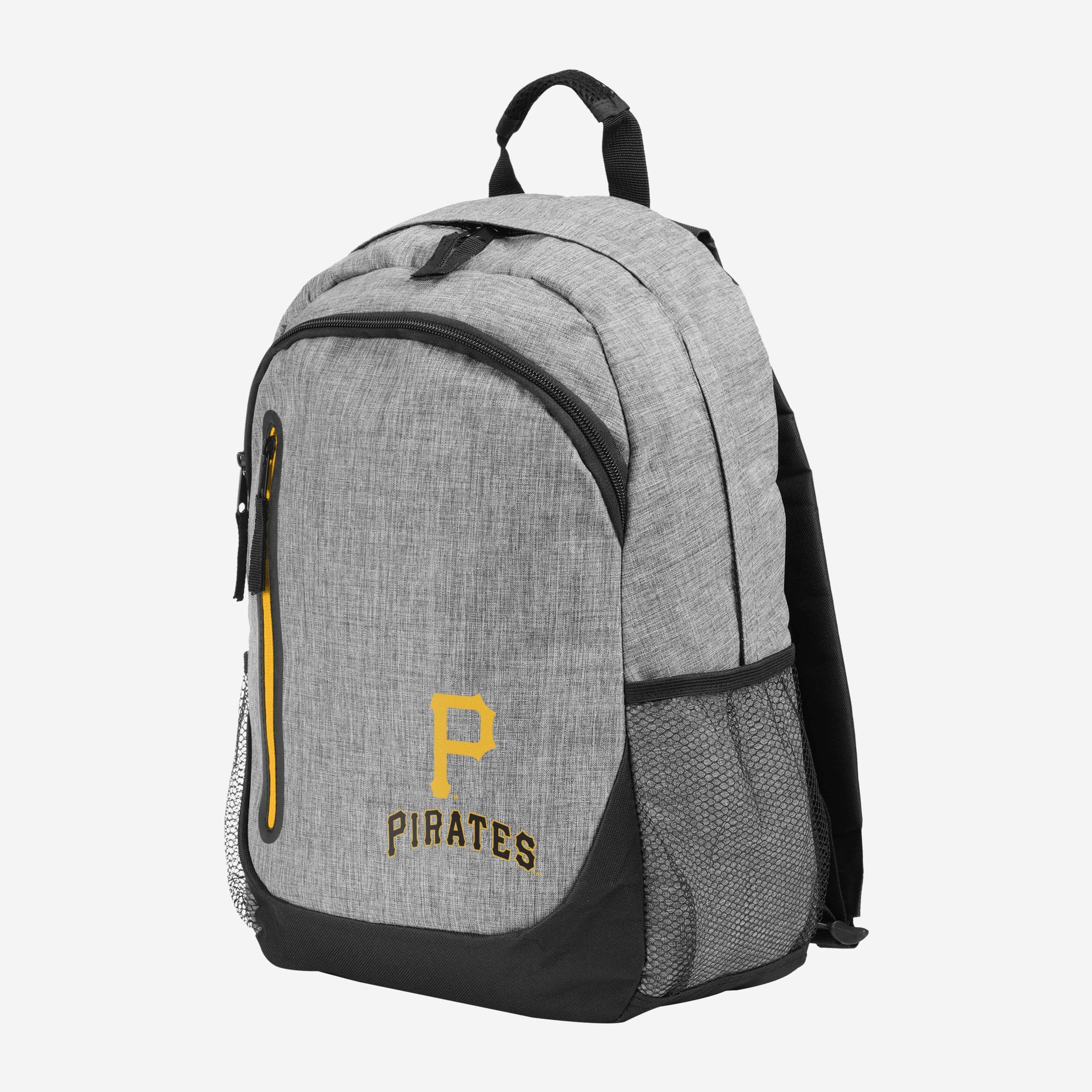 Pittsburgh Pirates Heather Grey Bold Backpack - Show Your Team Spirit!