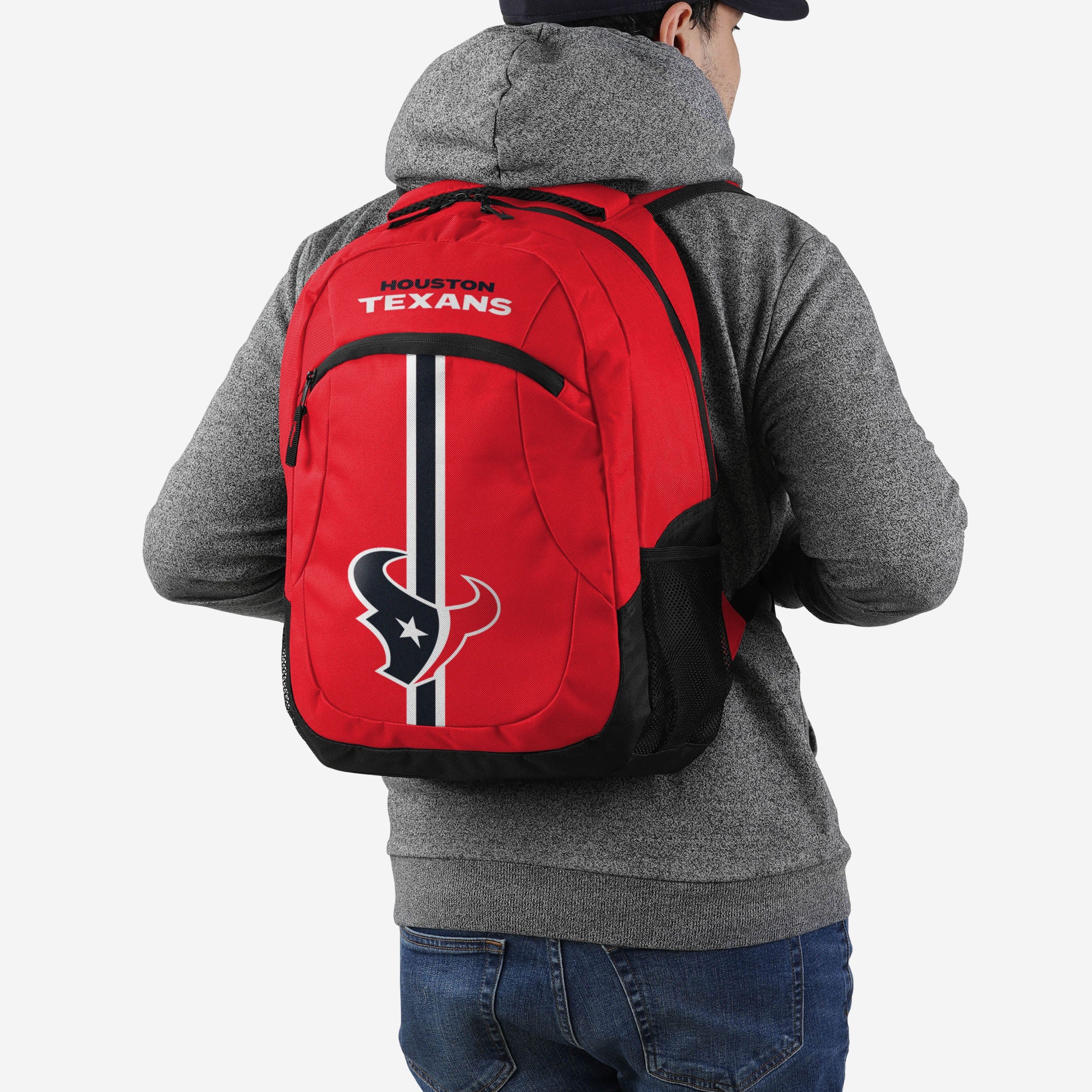 Houston Texans Red Alternate Color Action Backpack - Be the Game Day Star!