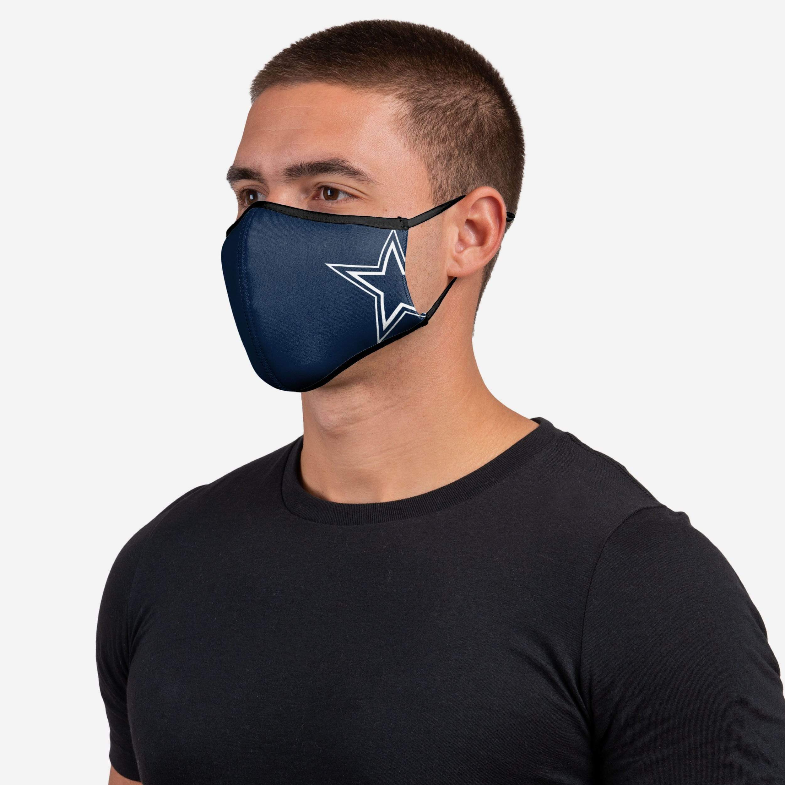 Dallas Cowboys 3-Pack Sports Face Covers - Show Your Team Spirit!