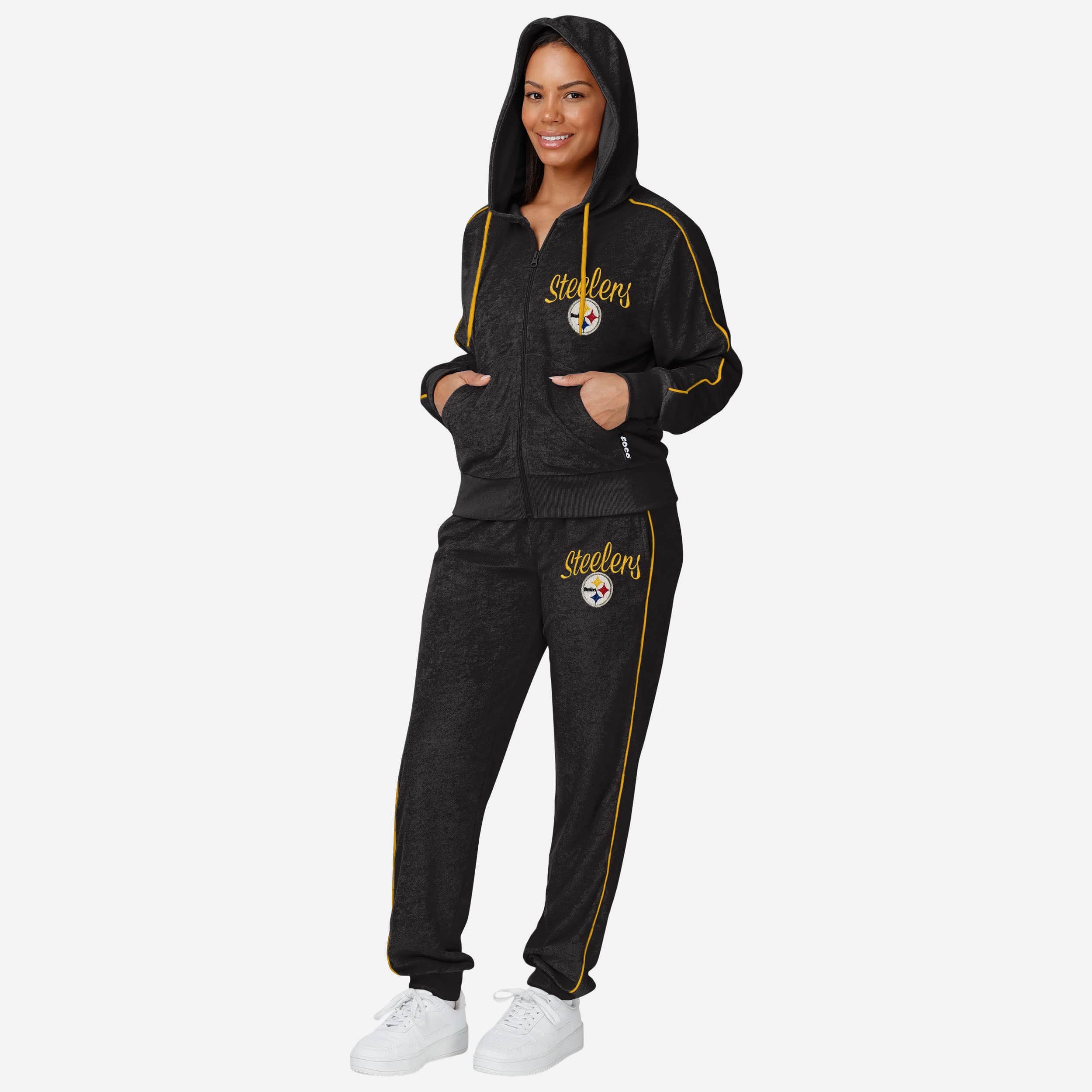 Pittsburgh Steelers Women's Cozy Terry Knit Joggers
