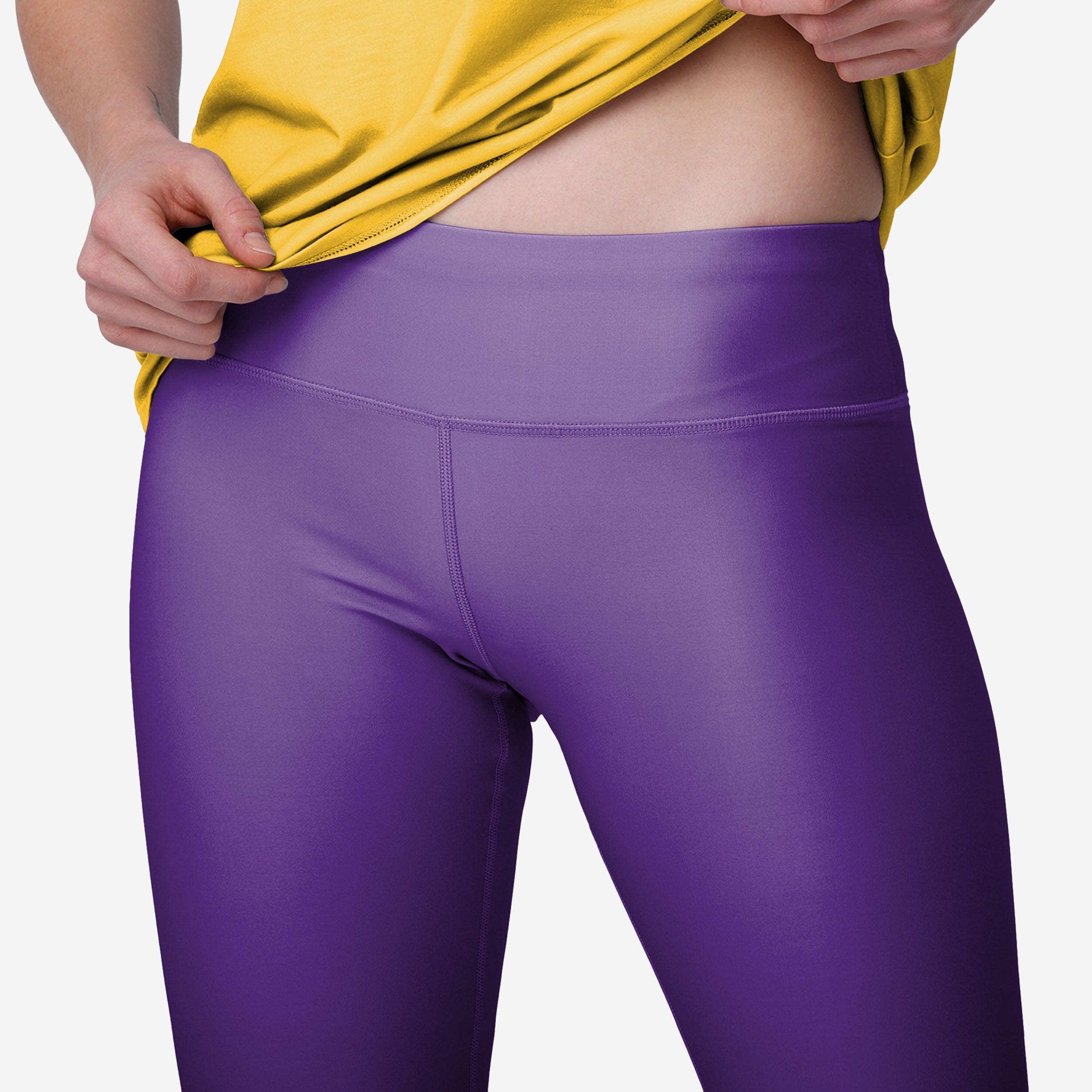 LSU Tigers Women's Stylish Solid Wordmark Leggings