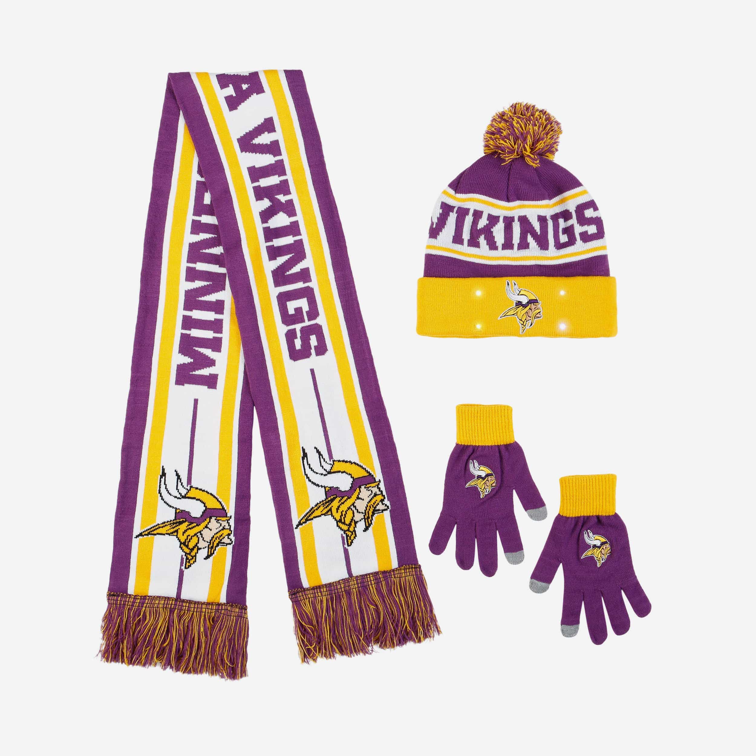 Minnesota Vikings Snow Stealer: Ultimate Cold Weather Fan Set