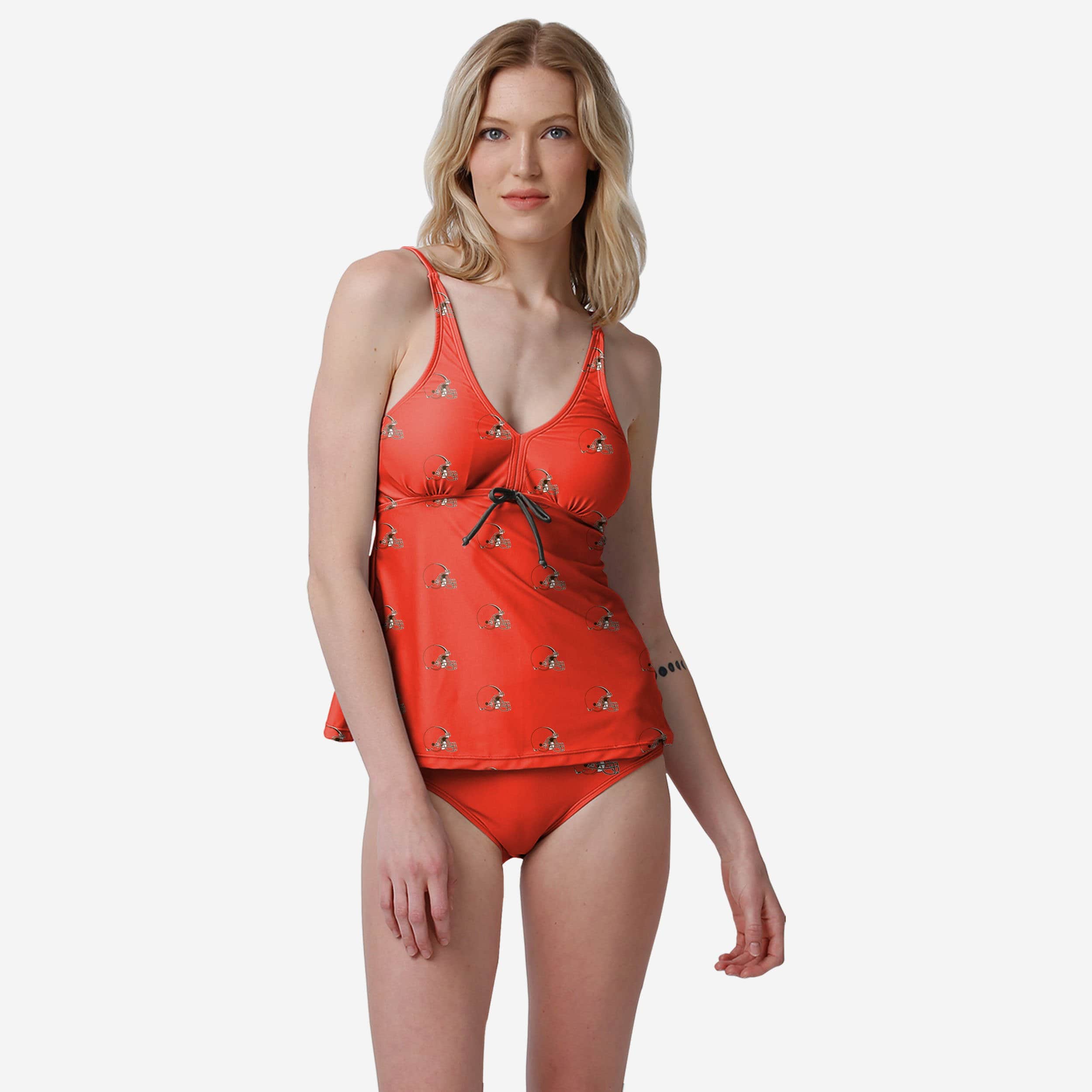Cleveland Browns Women's Stunning Mini Logo Tankini