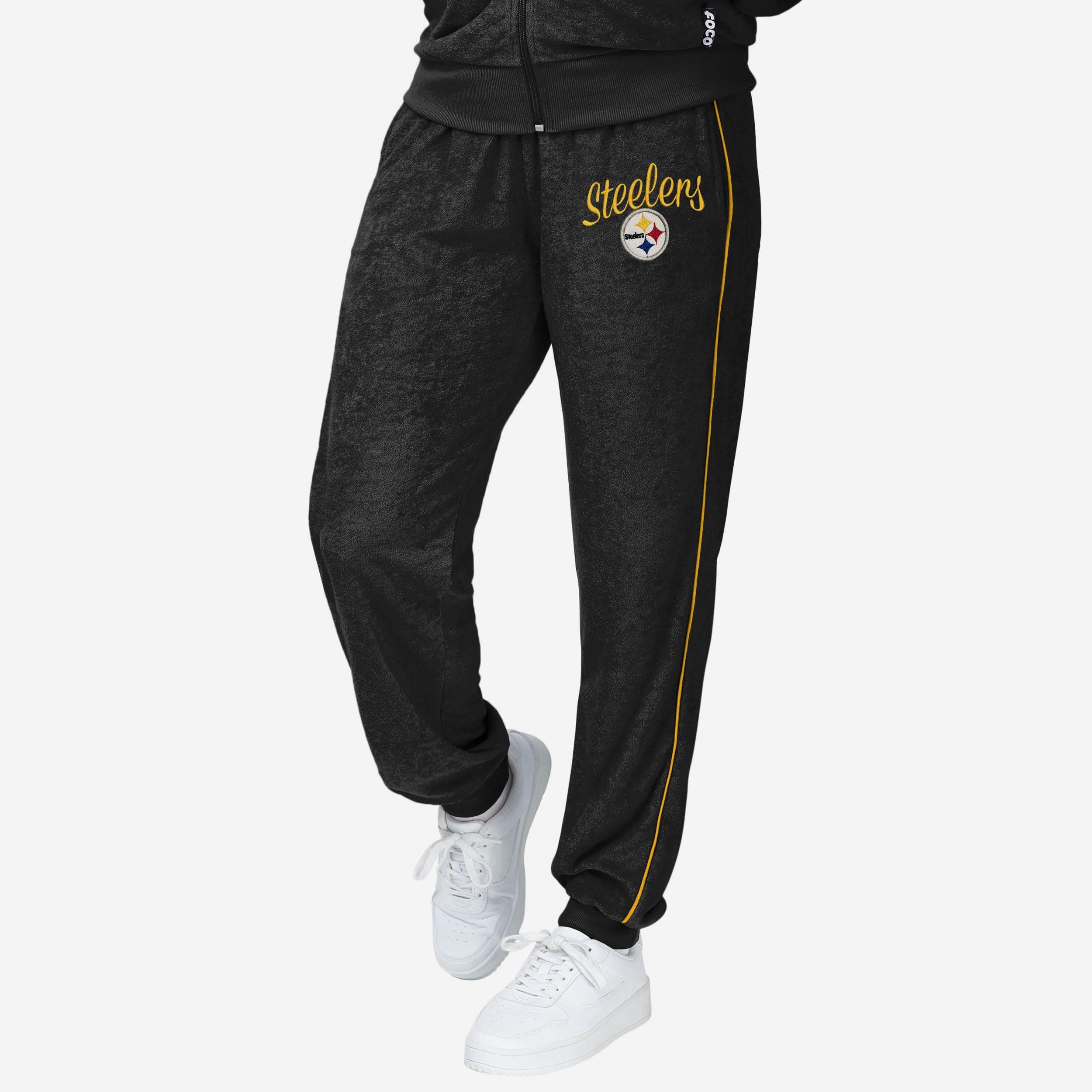 Pittsburgh Steelers Women's Cozy Terry Knit Joggers
